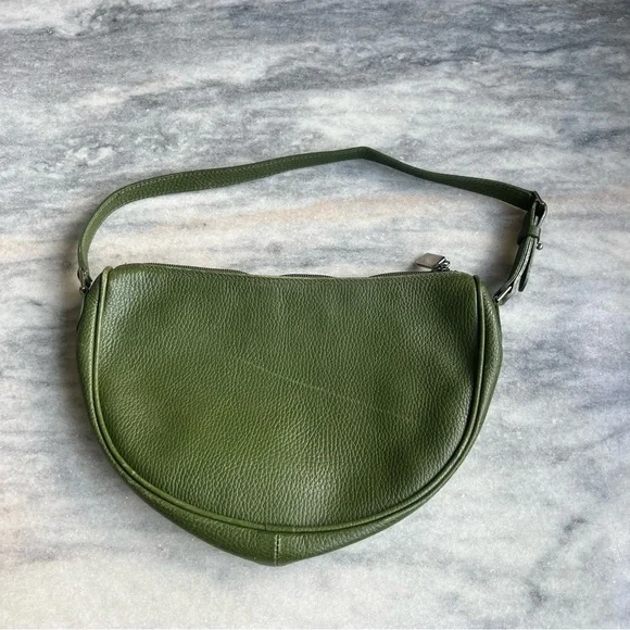 Furla green leather shoulder bag - Picture 7 of 7